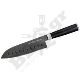 Μαχαίρι Santoku 18cm, MO-V STONEWASH - SAMURA®️