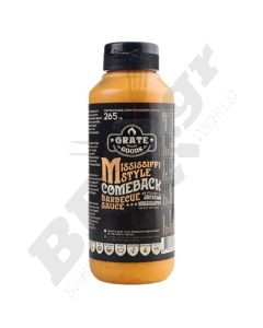 Σάλτσα Mississippi Comeback BBQ Sauce, 265mL – Grate Goods®